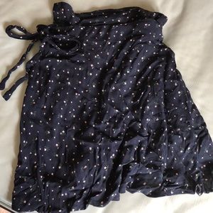 Brandy Melville genevieve wrap skirt